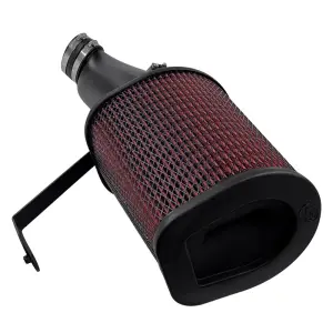 S&B Filters - 75-6002 | S&B Filters Open Air Intake (2020-2023 F250, F350 6.7L Powerstroke) Cotton Cleanable Red - Image 3