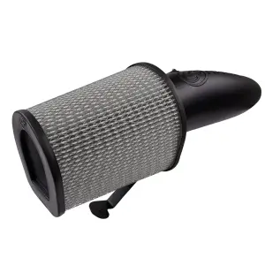 S&B Filters - 75-6000D | S&B Filters Open Air Intake (2011-2016 F250, F350 Super Duty 6.7L Powerstroke) Dry Extendable White - Image 2