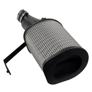 S&B Filters - 75-6000D | S&B Filters Open Air Intake (2011-2016 F250, F350 Super Duty 6.7L Powerstroke) Dry Extendable White - Image 4