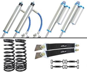 CS-DPT25-94 | Carli Suspension Carli Tuned King 2.5" Remote Reservoir Shocks 2.75" Lift Pintop System For Dodge Ram 2500/3500 4WD | 1994-2002 | Diesel