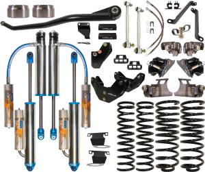 Carli Suspension - CS-DD30-1419-D | Carli Suspension Carli Tuned King 3.0" Remote Reservoir Shocks 3.25" Lift Dominator System For Dodge Ram 2500 4WD | 2014-2023 | Diesel, R1 Coils - Image 1