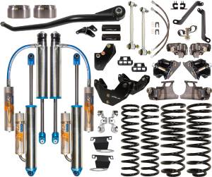 Carli Suspension - CS-DD30-19-H | Carli Suspension Carli Tuned King 3.0" Remote Reservoir Shocks 3.0" Lift Dominator System For Dodge Ram 2500 4WD | 2019-2023 | Hemi, R1 Coils - Image 1