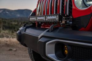 Baja Designs - 447657 | Baja Designs OnX6+ 30 Inch Bumper LED Light Bar Kit For Jeep Gladiator JT / Wrangler JL | 2018-2022 | Driving/Combo Light Pattern, Clear, Toggle Wiring, ONLY Fit OE Plastic Bumper - Image 2