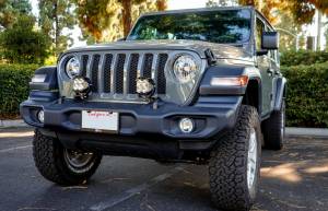 Baja Designs - 447658 | Baja Designs LP4 Pro Bumper LED Light Kit For Jeep Gladiator JT / Wrangler JL | 2018-2022 | Driving/Combo Light Pattern, Clear, Toggle Wiring, With OE Plastic Bumper - Image 2