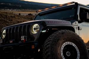 Baja Designs - 447665UP | Baja Designs S8 50 Inch Roof Mount LED Light Bar Kit For Jeep Gladiator JT / Wrangler JL | 2018-2023 | Driving/Combo Light Pattern, Clear, Upfitter Wiring - Image 2