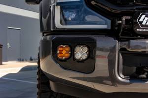 Baja Designs - 447736UP | Baja Designs Squadron SAE/Pro Pocket Kit Fog Lights With Upfitter Connector For Ford F-250/F-350 Super Duty | 2020-2022 - Image 2