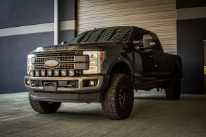 Baja Designs - 447744 | Baja Designs XL Sport Bumper Linkable LED Light Bar Kit For Ford F-250 / F-350 Super Duty | 2017-2019 | Multi-Pattern Light Pattern, Clear, Toggle Wiring - Image 3