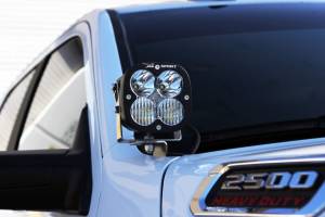 Baja Designs - 448036 | Baja Designs XL Sport A-Pillar LED Light Pod Kit For Dodge Ram 2500 / 3500 | 2019-2022 | Driving/Combo Light Pattern, Clear - Image 2