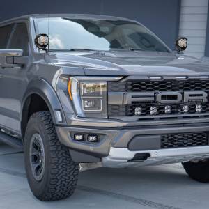 Baja Designs - 448068 | Baja Designs LP4 Pro A-Pillar LED Light Pod Kit For Ford F-150 Raptor | 2021-2023 | Driving/Combo Light Pattern, Clear - Image 2