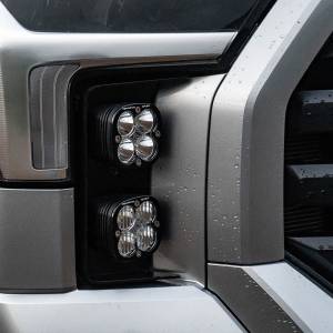 Baja Designs - 448127 | Baja Designs Squadron Sport Pro Vent LED Light Pod Kit For Toyota Tundra | 2022-2023 | Multi-Pattern Light Pattern, Clear - Image 2