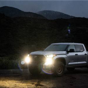 Baja Designs - 448127 | Baja Designs Squadron Sport Pro Vent LED Light Pod Kit For Toyota Tundra | 2022-2023 | Multi-Pattern Light Pattern, Clear - Image 3