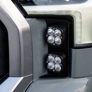 Baja Designs - 448128 | Baja Designs Squadron Pro Vent LED Light Pod Kit For Toyota Tundra | 2022-2023 | Multi-Pattern Light Pattern, Clear - Image 4