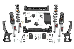 Rough Country - 41540 | Rough Country 5 Inch Lift Kit For Ford Bronco 4WD | 2021-2023 | M1R Reservoir Struts - Image 1