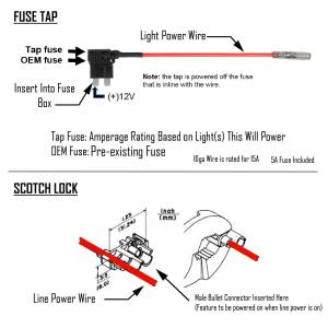 Baja Designs - 639209 | Baja Designs Fuse Tap Kit | Universal - Image 2