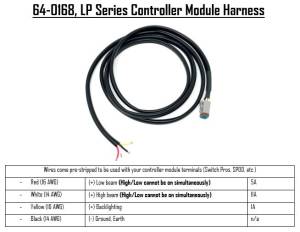 Baja Designs - 640168 | Baja Designs LP6 / LP9 Series Light Controller Module Wiring Harness | Universal - Image 2