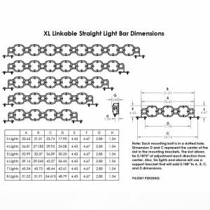 Baja Designs - 740002 | Baja Designs XL Sport Linkable LED Light Bar | Number Of Lights 4, Universal - Image 4