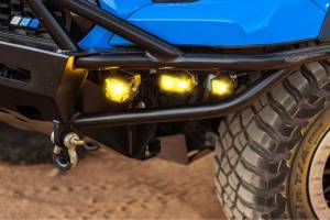 Morimoto - BAF093 | Morimoto 1Banger HXB LED Pod Lights | Pair, Flood, Yellow Lights - Image 6