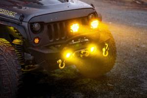 Morimoto - BAF119 | Morimoto BigBanger NCS LED Pod Lights | Each, Amber DRL, Spot, Yellow Lights - Image 4