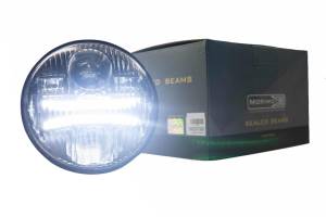 Morimoto - LF269 | Morimoto Sealed6 Bi-LED Headlights 5.75 Inch Round | Each, Universal - Image 4