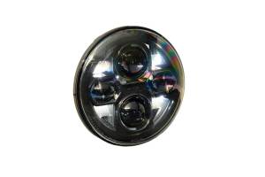 Morimoto - LF271 | Morimoto Sealed7 2.0 Black Bi-LED Headlights 7 Inch Round | Each, Universal - Image 3