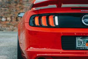 Morimoto - LF422.2 | Morimoto XB LED Tail Lights For Ford Mustang | 2013-2014 | Pair, Facelift, Smoked - Image 4