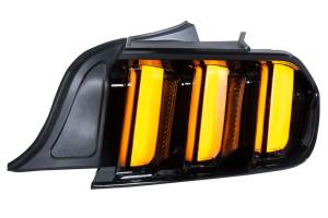 Morimoto - LF425 | Morimoto XB LED Tail Lights For Ford Mustang | 2015-2022 | Pair, Clear, Amber Sequence - Image 2