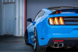 Morimoto - LF425 | Morimoto XB LED Tail Lights For Ford Mustang | 2015-2022 | Pair, Clear, Amber Sequence - Image 8