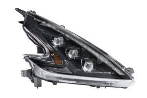 Morimoto - LF474-ASM | Morimoto XB LED Headlights With Amber Side Marker & Sequential Turn Signal For Nissan 370Z | 2009-2020 | Pair - Image 2
