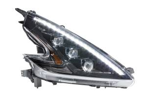 Morimoto - LF474-ASM | Morimoto XB LED Headlights With Amber Side Marker & Sequential Turn Signal For Nissan 370Z | 2009-2020 | Pair - Image 3
