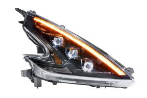 Morimoto - LF474-ASM | Morimoto XB LED Headlights With Amber Side Marker & Sequential Turn Signal For Nissan 370Z | 2009-2020 | Pair - Image 5