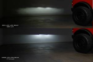 Morimoto - LF496 | Morimoto XRGB LED Headlights With RGB DRL For Ford Bronco | 2021-2023 | Pair - Image 13