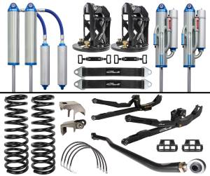 CS-DUC35-12-D | Carli Suspension Carli Tuned King 3.5" Remote Reservoir Shocks 3.0" Lift Unchained Long Arm System For Dodge Ram 2500 (2012-2013) / 3500 (2012) 4WD | Diesel, SRW