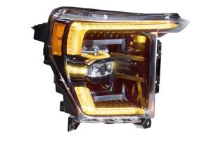 Morimoto - LF498-A | Morimoto XB LED Headlights With Amber DRL For Ford F-150 | 2021-2023 | Pair - Image 3