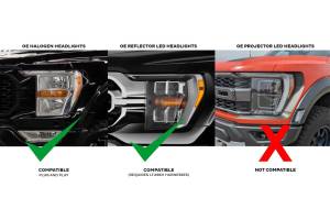 Morimoto - LF498-A | Morimoto XB LED Headlights With Amber DRL For Ford F-150 | 2021-2023 | Pair - Image 5