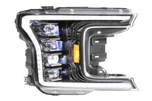 Morimoto - LF501.2-ASM | Morimoto XB LED Headlights With Amber Side Marker, Sequential Turn Signal, White DRL For Ford F-150 | 2018-2020 | Pair, Gen 2 - Image 4