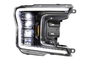 Morimoto - LF501.2-ASM | Morimoto XB LED Headlights With Amber Side Marker, Sequential Turn Signal, White DRL For Ford F-150 | 2018-2020 | Pair, Gen 2 - Image 8