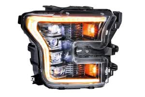 Morimoto - LF502-A.2-ASM | Morimoto XB LED Headlights With Amber Side Marker, Sequential Turn Signal, Amber DRL For Ford F-150/F-150 Raptor | 2015-2019 | Pair, Gen 2 - Image 2