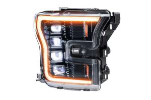 Morimoto - LF502-A.2-ASM | Morimoto XB LED Headlights With Amber Side Marker, Sequential Turn Signal, Amber DRL For Ford F-150/F-150 Raptor | 2015-2019 | Pair, Gen 2 - Image 5