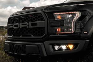 Morimoto - LF502-A.2-ASM | Morimoto XB LED Headlights With Amber Side Marker, Sequential Turn Signal, Amber DRL For Ford F-150/F-150 Raptor | 2015-2019 | Pair, Gen 2 - Image 9