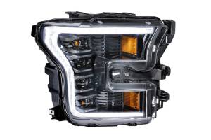 Morimoto - LF502.2-ASM | Morimoto XB LED Headlights With Amber Side Marker, Sequential Turn Signal, White DRL For Ford F-150/F-150 Raptor | 2015-2019 | Pair, Gen 2 - Image 2