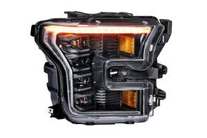 Morimoto - LF502.2-ASM | Morimoto XB LED Headlights With Amber Side Marker, Sequential Turn Signal, White DRL For Ford F-150/F-150 Raptor | 2015-2019 | Pair, Gen 2 - Image 4