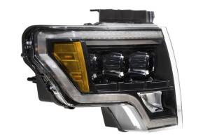 Morimoto - LF506-ASM | Morimoto XB LED Headlights With Amber Side Marker, Sequential Turn Signal, White DRL For Ford F-150 | 2009-2014 | Pair - Image 2