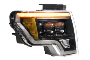 Morimoto - LF506-ASM | Morimoto XB LED Headlights With Amber Side Marker, Sequential Turn Signal, White DRL For Ford F-150 | 2009-2014 | Pair - Image 5