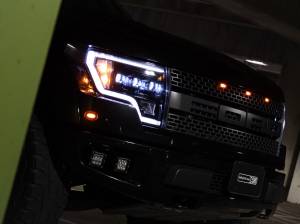 Morimoto - LF506-ASM | Morimoto XB LED Headlights With Amber Side Marker, Sequential Turn Signal, White DRL For Ford F-150 | 2009-2014 | Pair - Image 12