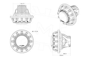 Morimoto - LF515 | Morimoto Super7 Bi-LED Headlights For Jeep Wrangler JK | 2007-2017 | Pair - Image 7