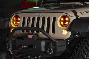 Morimoto - LF516 | Morimoto Sealed7 LED Headlights For Jeep Wrangler JK | 2007-2017 | Pair - Image 8