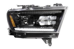 Morimoto - LF523-ASM | Morimoto XB LED Headlights With Amber Side Marker, Sequential Turn Signal, White DRL For Dodge Ram 1500 | 2019-2022 | Pair, Gen 2 - Image 6