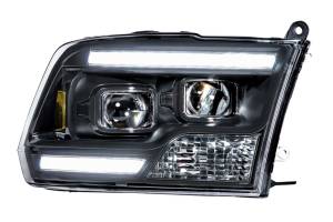 Morimoto - LF524 | Morimoto XB Hybrid LED Headlights With White DRL For Dodge Ram 1500 (2009-2014, 2016-2018) / Ram 1500 Classic (2019-2022) | Pair - Image 2