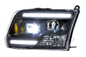 Morimoto - LF524 | Morimoto XB Hybrid LED Headlights With White DRL For Dodge Ram 1500 (2009-2014, 2016-2018) / Ram 1500 Classic (2019-2022) | Pair - Image 4