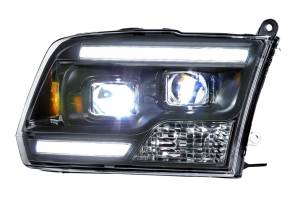 Morimoto - LF524 | Morimoto XB Hybrid LED Headlights With White DRL For Dodge Ram 1500 (2009-2014, 2016-2018) / Ram 1500 Classic (2019-2022) | Pair - Image 5